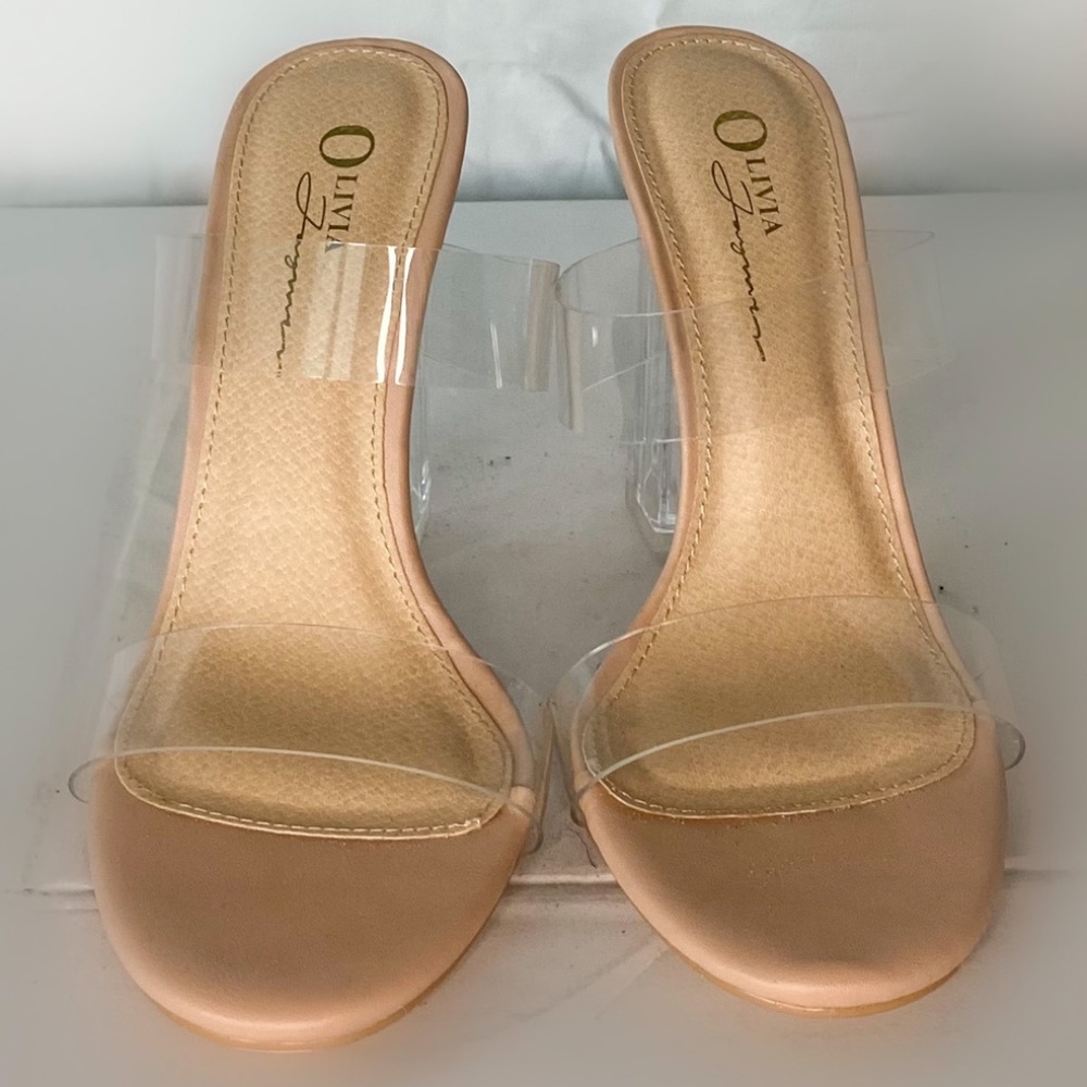 Nude Mule Heels